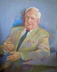 Г. Шишкин Портрет Майкла Уинна-Паркера (Президент Ассоциации самбо стран Британского Содружества)